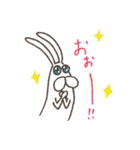うさぎタイツのリアクション（個別スタンプ：22）