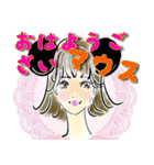 オシャレ女子♡ダジャレ＆死語②（個別スタンプ：2）