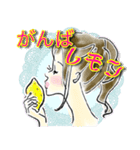 オシャレ女子♡ダジャレ＆死語②（個別スタンプ：10）