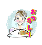 オシャレ女子♡ダジャレ＆死語②（個別スタンプ：16）