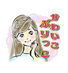 オシャレ女子♡ダジャレ＆死語②（個別スタンプ：24）