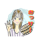 オシャレ女子♡ダジャレ＆死語③（個別スタンプ：3）