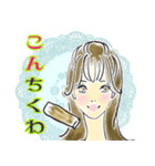 オシャレ女子♡ダジャレ＆死語③（個別スタンプ：7）