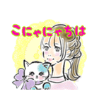 オシャレ女子♡ダジャレ＆死語③（個別スタンプ：9）