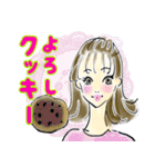 オシャレ女子♡ダジャレ＆死語③（個別スタンプ：16）