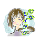 オシャレ女子♡ダジャレ＆死語③（個別スタンプ：22）