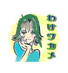 オシャレ女子♡ダジャレ＆死語③（個別スタンプ：32）
