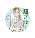 オシャレ女子♡ダジャレ＆死語③（個別スタンプ：35）