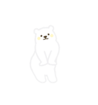 動く！黄色ほっぺのしろくまさん（個別スタンプ：21）
