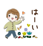 普通に大人女子 もう秋ですね  (秋編)（個別スタンプ：5）