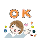 普通に大人女子 もう秋ですね  (秋編)（個別スタンプ：10）