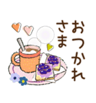 普通に大人女子 もう秋ですね  (秋編)（個別スタンプ：13）
