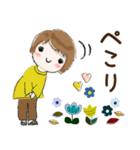 普通に大人女子 もう秋ですね  (秋編)（個別スタンプ：21）