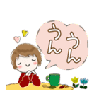 普通に大人女子 もう秋ですね  (秋編)（個別スタンプ：26）