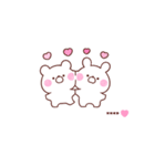 大好きな❤へ送る「サイズいろいろ」（個別スタンプ：16）