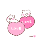 大好きな❤へ送る「サイズいろいろ」（個別スタンプ：32）