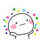 LINEの定番♡公認コラボのしろまるスタンプ（個別スタンプ：17）