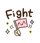 シンプル日常♡デカ文字スタンプ（個別スタンプ：34）