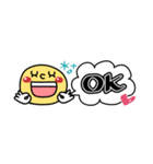 すっきり省スペース2♥簡単言葉（個別スタンプ：2）