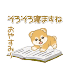 赤ちゃん豆柴の秋（個別スタンプ：10）
