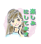 大人可愛い♡使える日常会話（個別スタンプ：7）