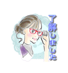 大人可愛い*毎日使えるスタンプ（個別スタンプ：4）