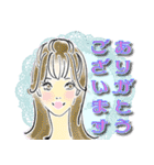大人可愛い*毎日使えるスタンプ（個別スタンプ：9）