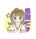 大人可愛い*毎日使えるスタンプ（個別スタンプ：10）