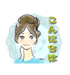大人可愛い*毎日使えるスタンプ（個別スタンプ：15）