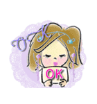 【日常会話】オシャ可愛☆ジュエリ子（個別スタンプ：8）