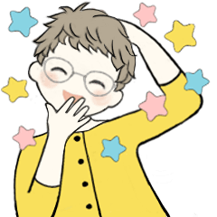 [LINEスタンプ] ベビーフェイスのシニアちゃん5☆丁寧語