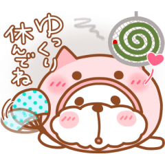 [LINEスタンプ] 毎日ププちゃん2♥夏