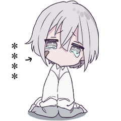 [LINEスタンプ] 被検体くん。3.5（カスタム）