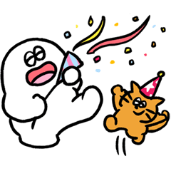 [LINEスタンプ] 再リリース！大丈夫なきもちになる<コラボ>