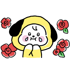 [LINEスタンプ] ユニバースターBT21きゅるきゅるベビー