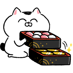 [LINEスタンプ] ワイロを贈る猫★挨拶・煽りに使いやすい！