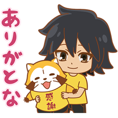 [LINEスタンプ] あの花×ラスカル