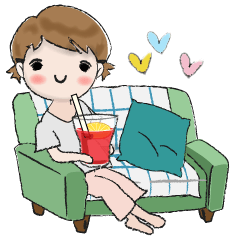 [LINEスタンプ] 普通に大人女子 夏の気遣い  (毎日編)