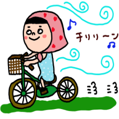 [LINEスタンプ] ほっかむり花ちゃん③可愛い言葉