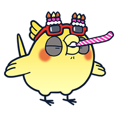 [LINEスタンプ] めんトリ爆誕記念2021 ヒデヨシ編
