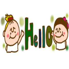 [LINEスタンプ] 素敵な省スペーススタンプ