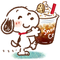 [LINEスタンプ] Honobono×スヌーピー