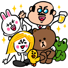 [LINEスタンプ] ザ・BROWN ＆ FRIENDS LINEスタンプ集