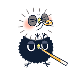 [LINEスタンプ] めんトリ爆誕記念2021 ひよこ編