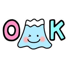 [LINEスタンプ] ふじさん 6合目