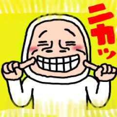 [LINEスタンプ] タイツDEウーマン33 笑顔