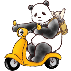 [LINEスタンプ] かわいいやつら2～パンダとコアリクイ～